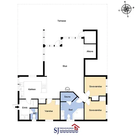 Holiday home Moderne Og Komfortabelt Sj741